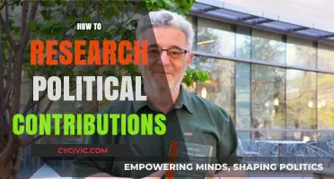 Uncovering Political Funding: A Comprehensive Guide to Researching Contributions