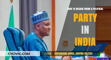 Resigning from a Political Party in India: A Step-by-Step Guide