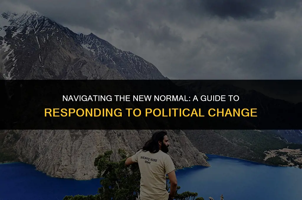how to respond to political change