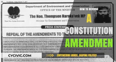 Amending the Constitution: Reversing Amendments
