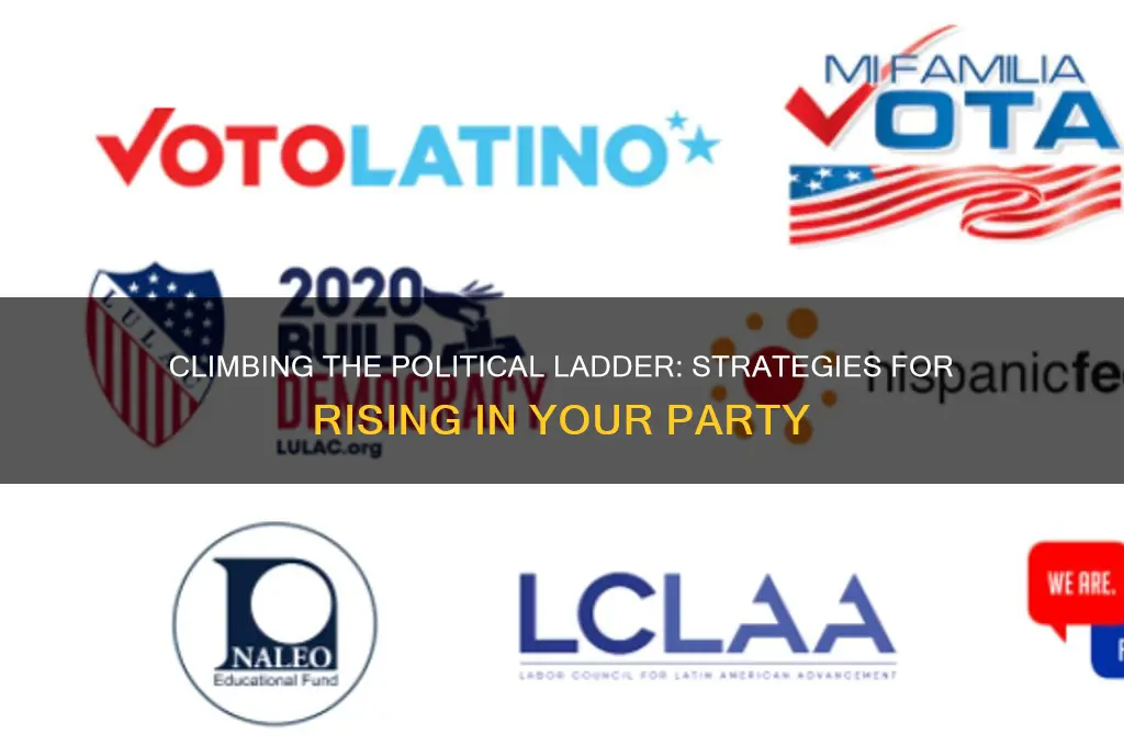how to rise up in a political party