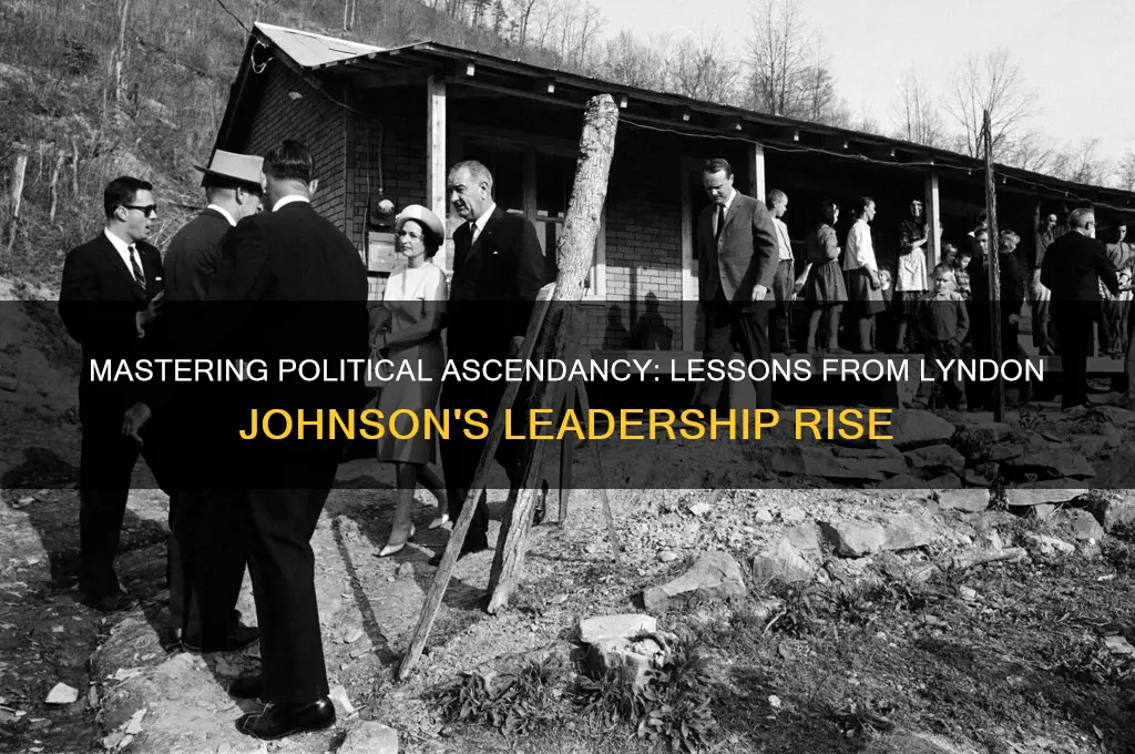 how to rise up political party leadership lyndon johnson