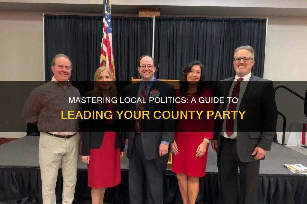 how to run a county political party