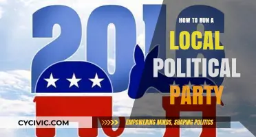 Mastering Local Politics: A Guide to Running Your Political Party