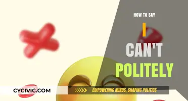 Mastering Polite Declinations: How to Say 'I Can't' Gracefully and Respectfully