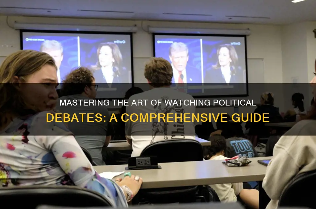 how to see political debate