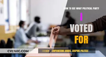 Discover Your Voting History: How to See Your Political Party Choice