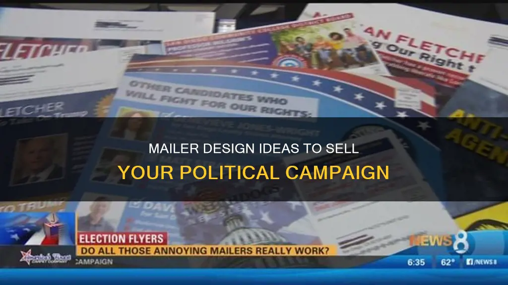 how to sell a political campaign a mailer design ideas