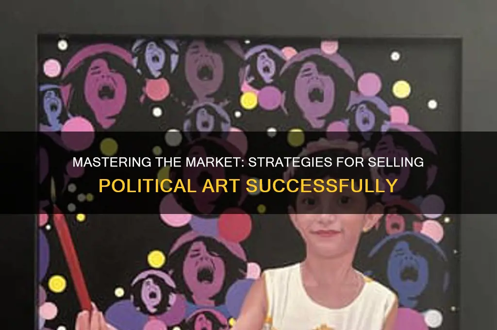 how to sell political art
