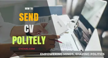 Mastering the Art of Sending Your CV with Professional Courtesy
