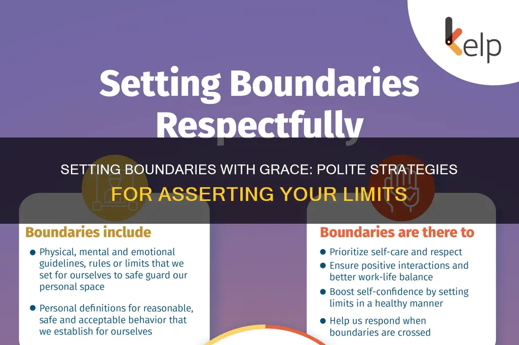 how to set boundaries politely