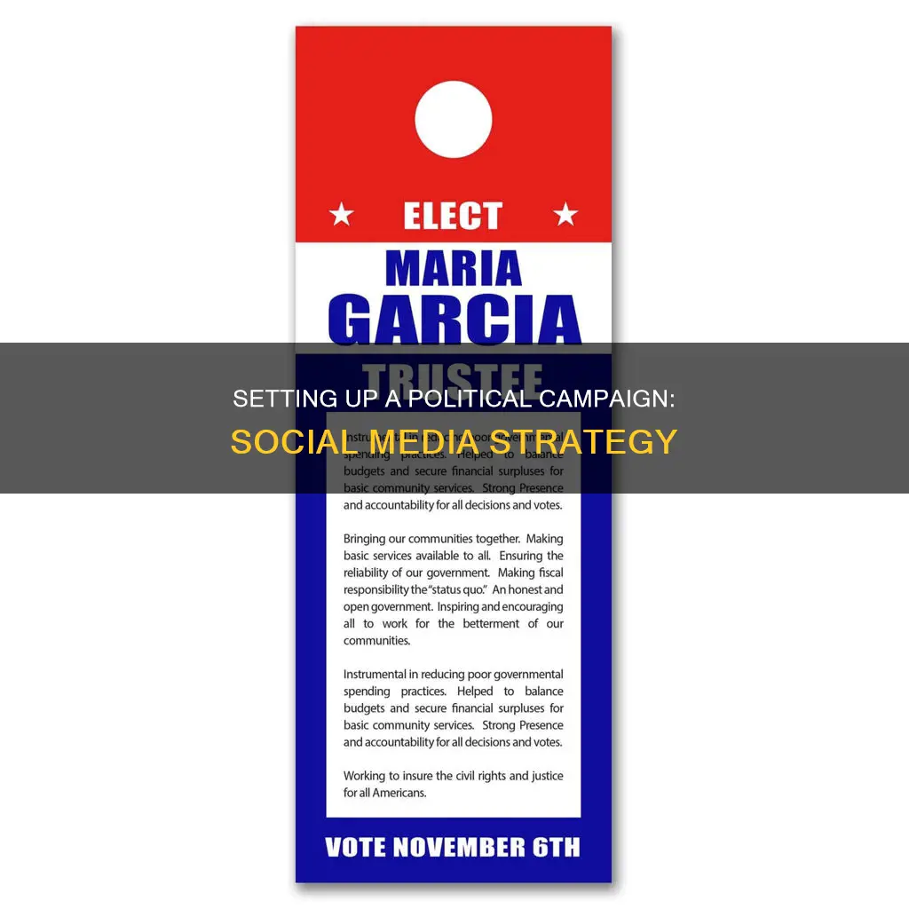 how to set up a political campaign account