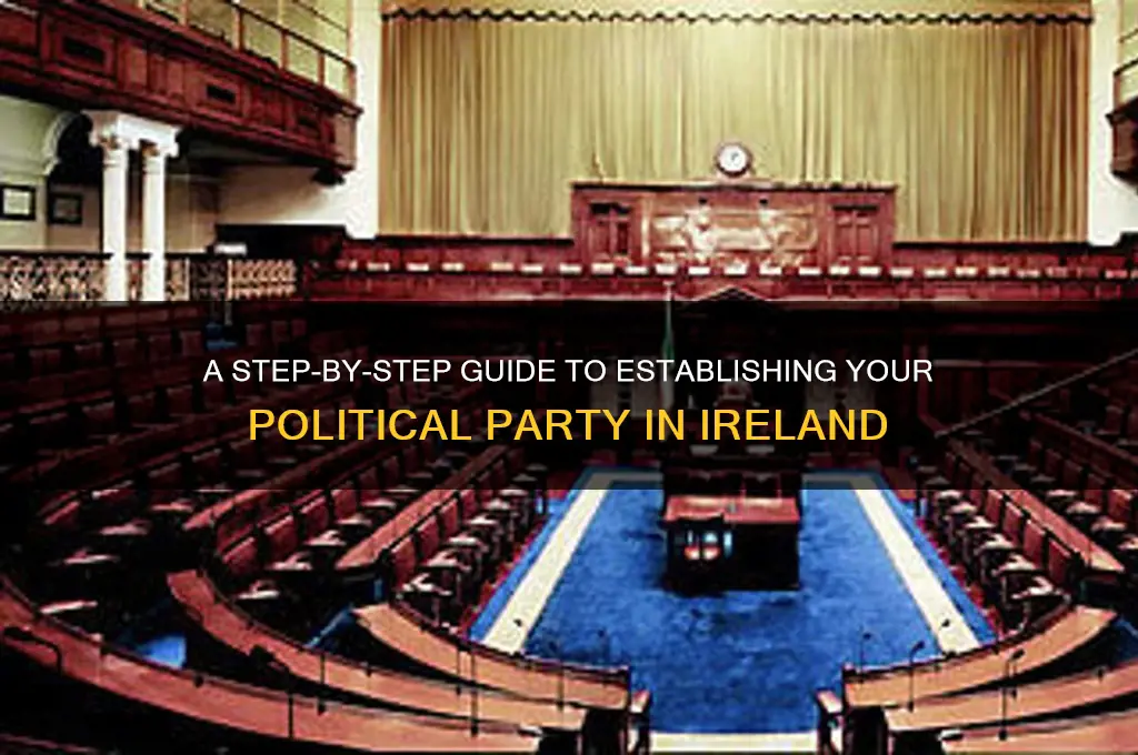 how to set up a political party in ireland