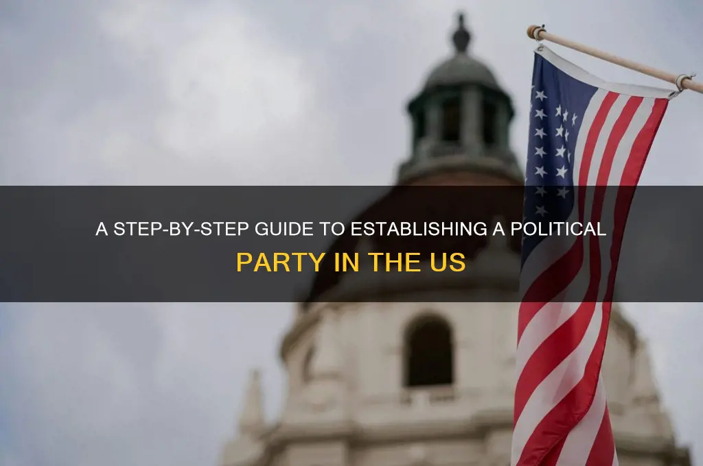 how to set up political party in us