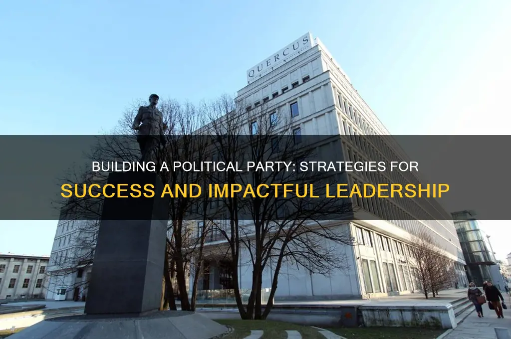 how to set your political party