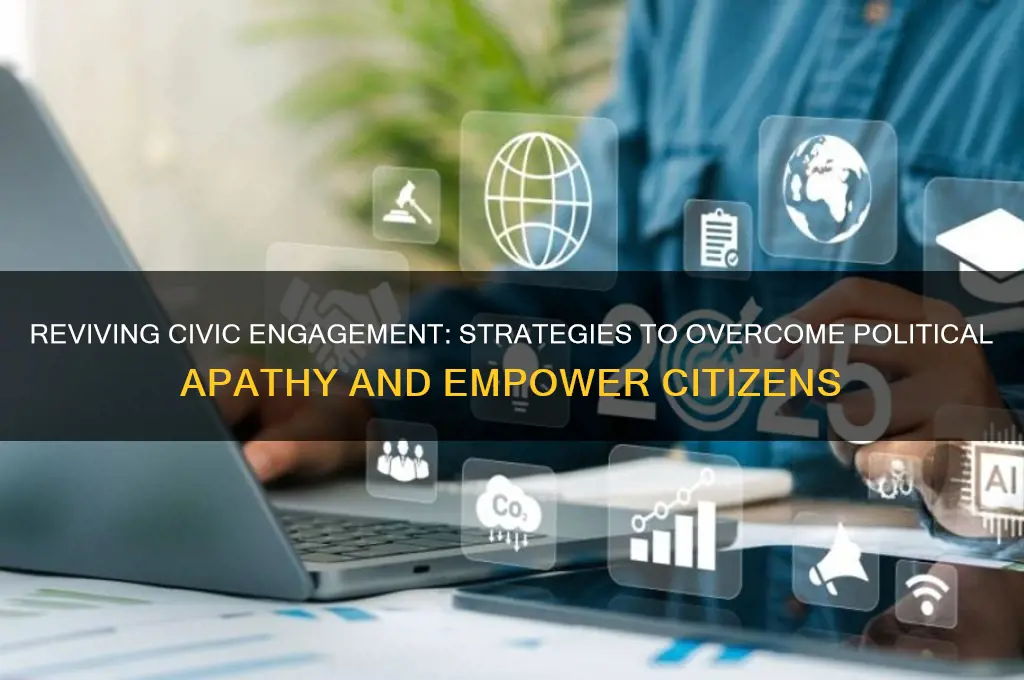 how to solve political apathy