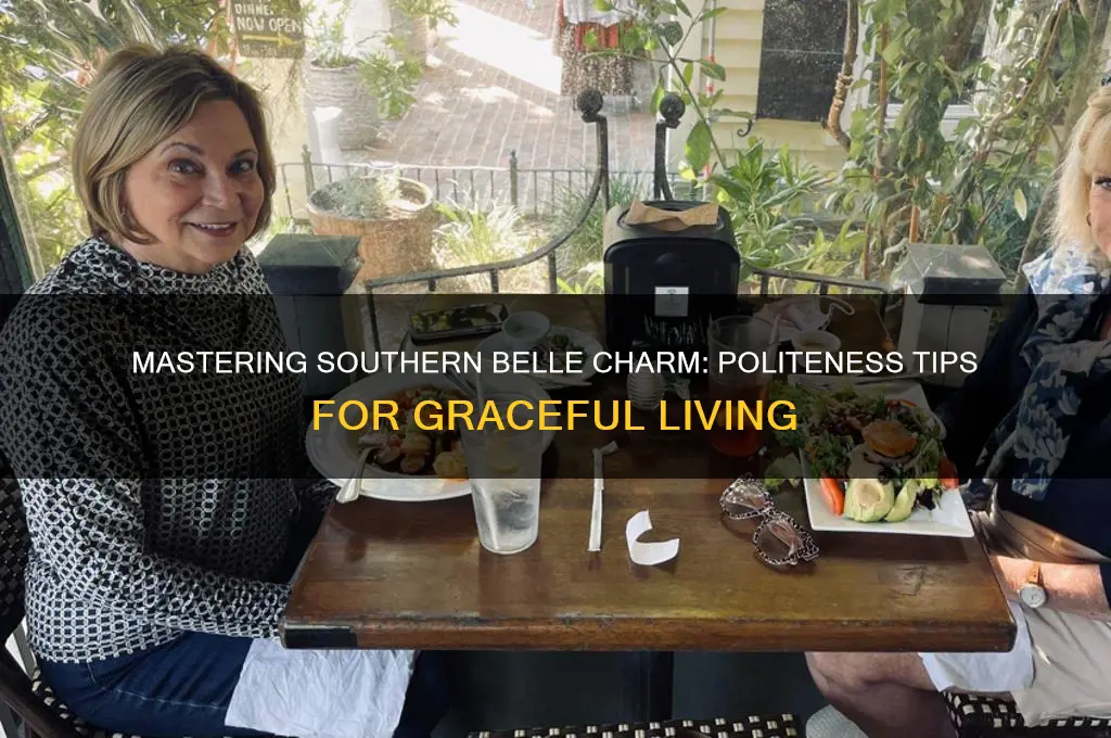 how to southern belle politeness