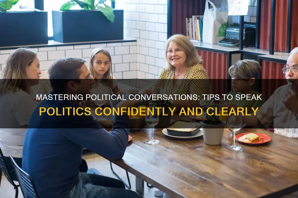 how to speak politics