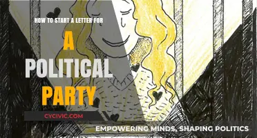 Crafting Effective Political Party Letters: A Step-by-Step Guide to Begin