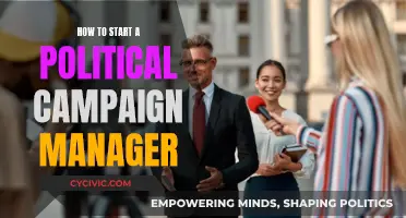 Becoming a Political Campaign Manager: Getting Started