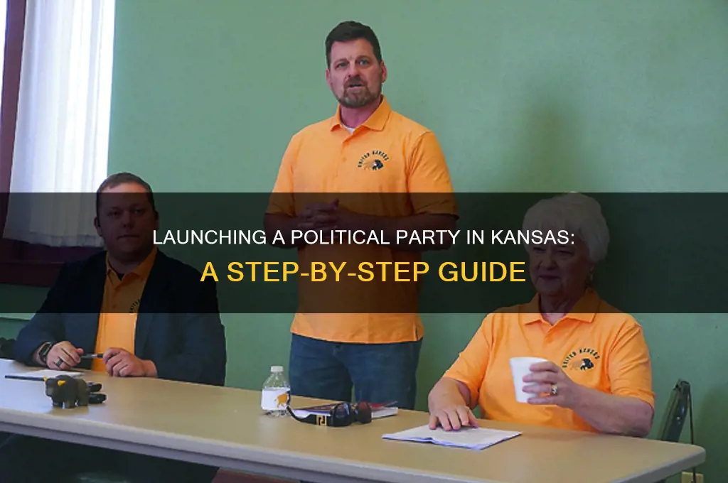 how to start a political party in kansas