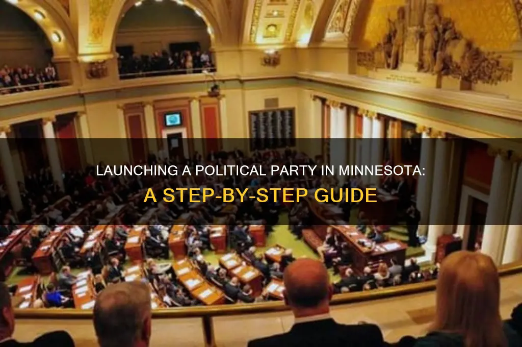 how to start a political party in minnesota
