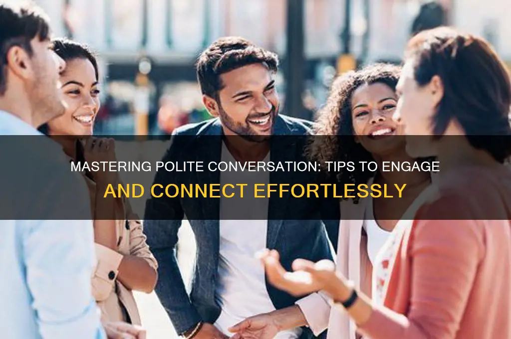 how to start polite conversation