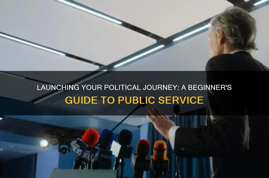 how to start political career