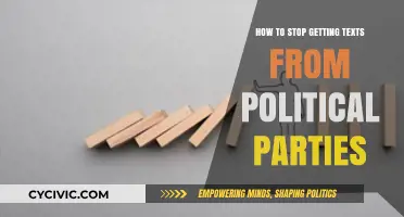 Stop Political Texts: How to Unsubscribe from Party Messages