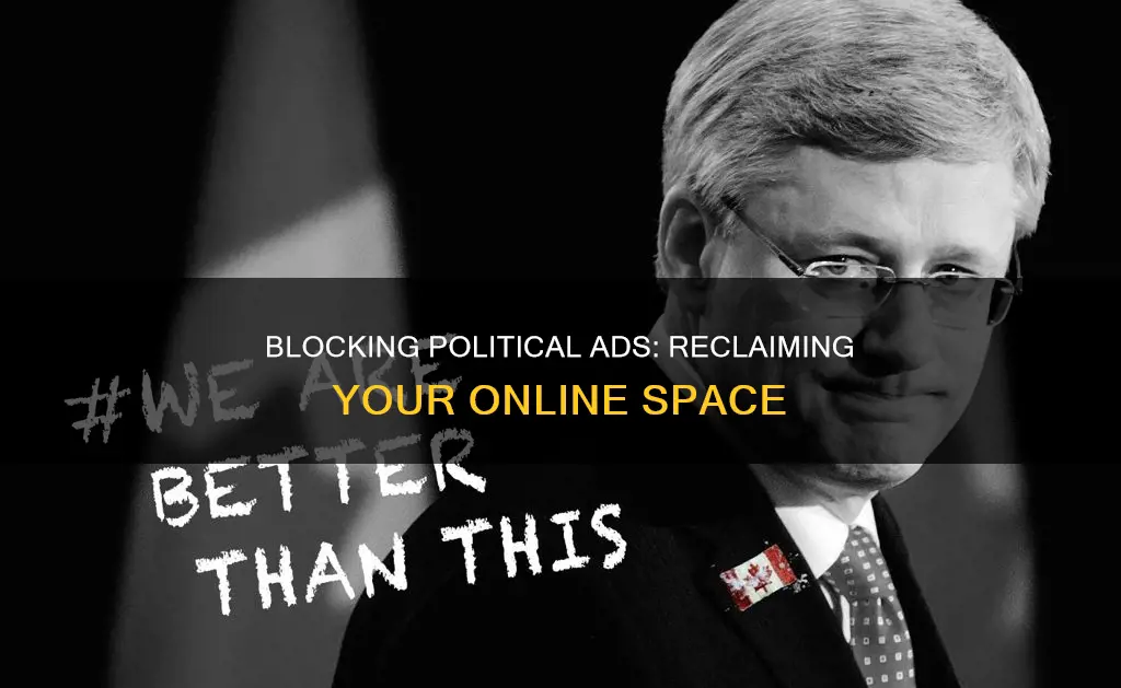 how to stop political ads