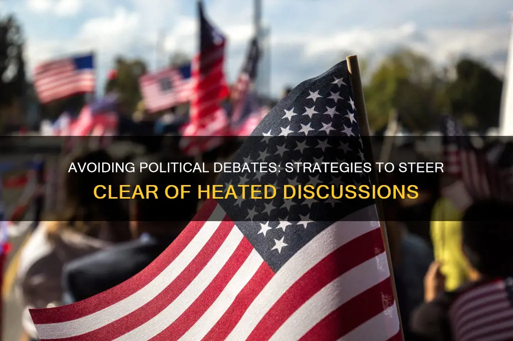 how to stop political conversations