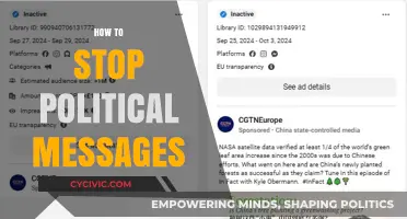 Silence the Noise: Effective Strategies to Block Political Messages