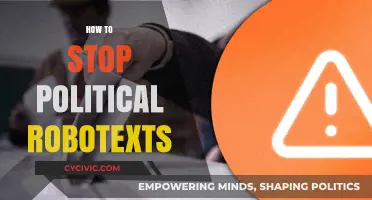 Stop Political Robotexts: Effective Strategies to Regain Your Privacy