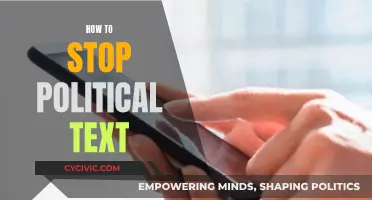 Avoiding Political Texts: Strategies for Texting and Peace of Mind