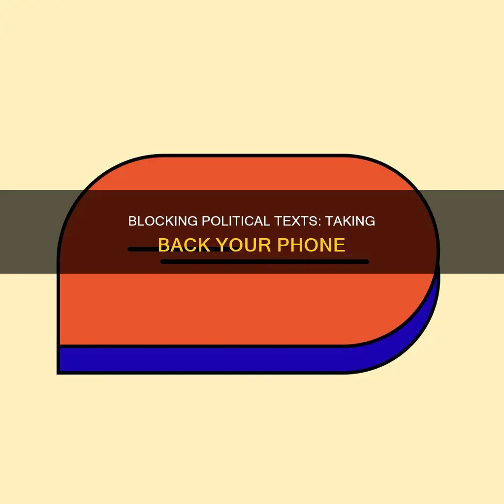 how to stop political texts at&t