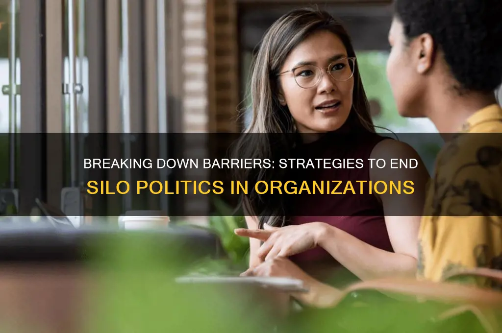how to stop silo politics