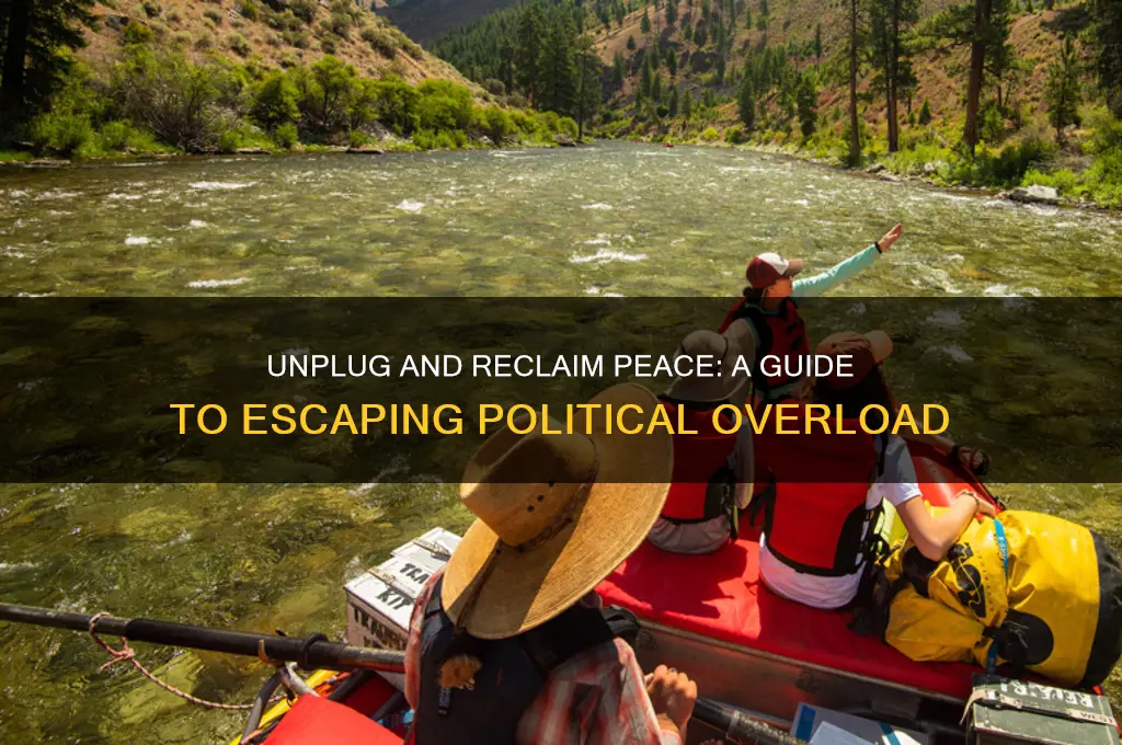 how to stop watching politics