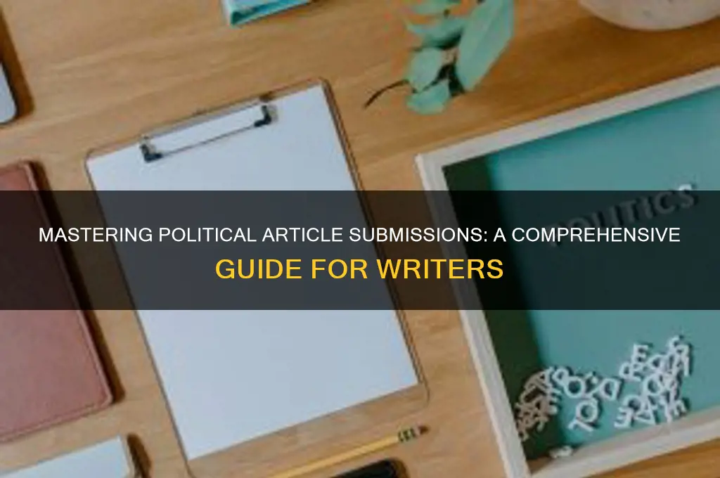 how to submit political articles
