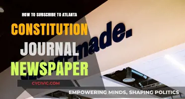 Easy Subscription to Atlanta's Constitution Journal Newspaper