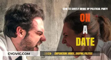 Navigating Politics on Dates: Subtle Ways to Mention Your Party