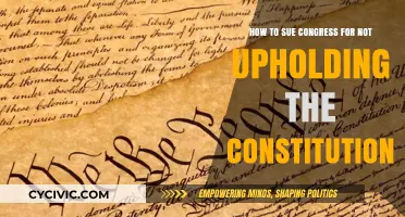Suing Congress: Upholding the Constitution