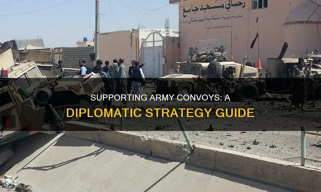 how to support army convoy in diplomacy