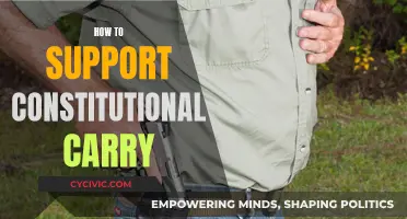 Supporting Constitutional Carry: The Right to Bear Arms