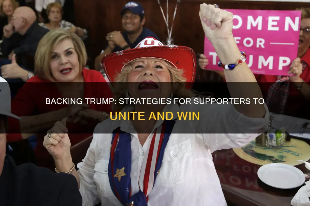 how to support trump