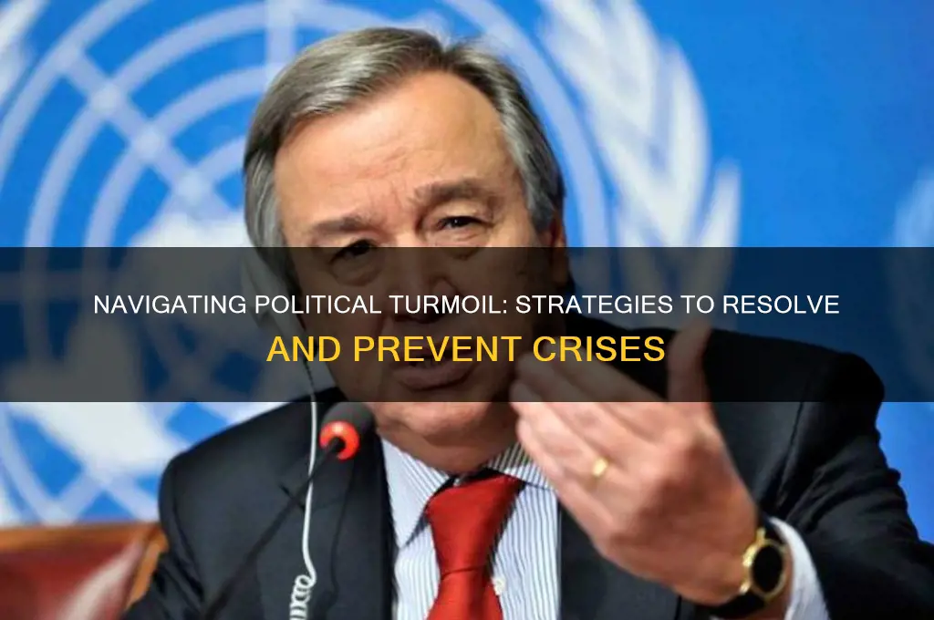 how to tackle political crises