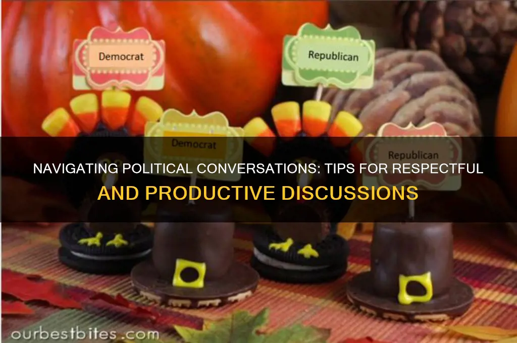 how to talk about politics