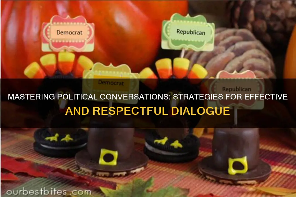 how to talk politically