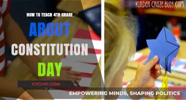 Explaining Constitution Day to Fourth Graders