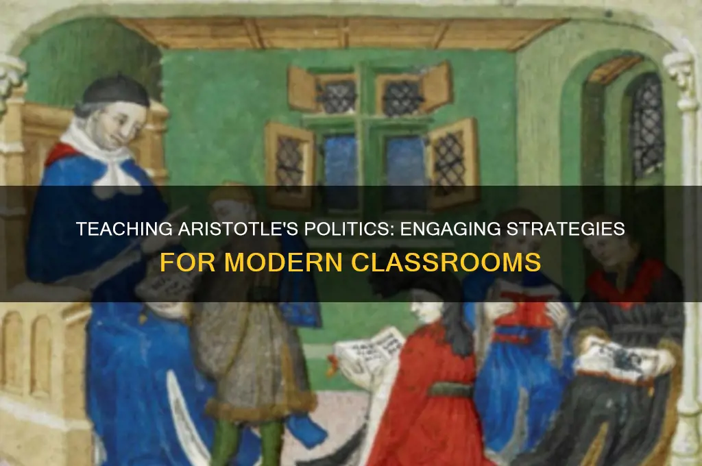 how to teach aristotles politics
