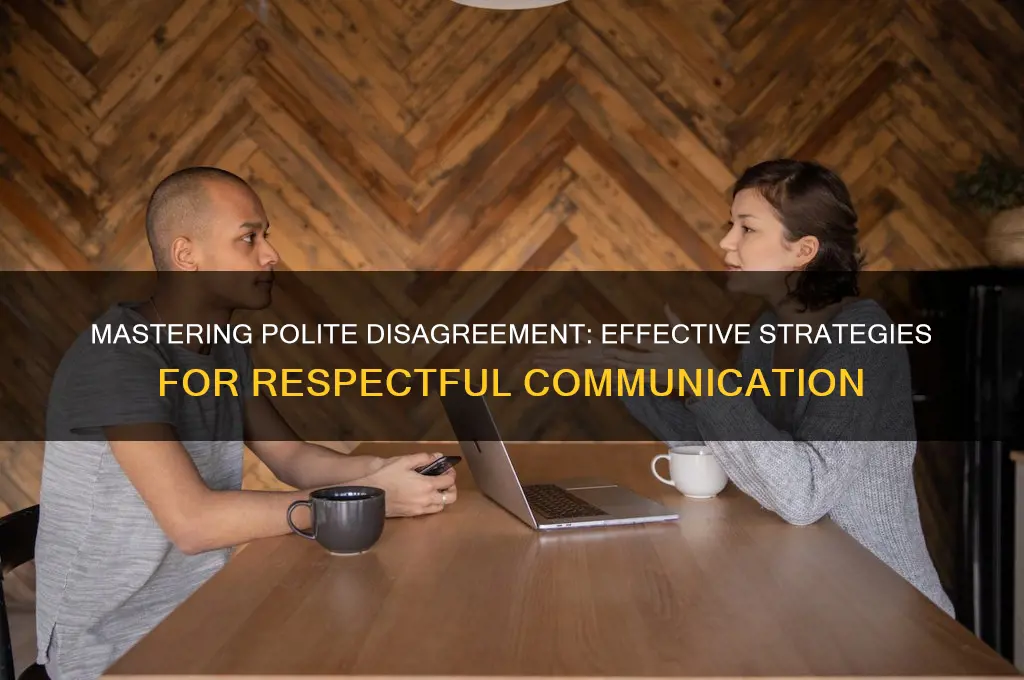 how to teach disagreeing politely